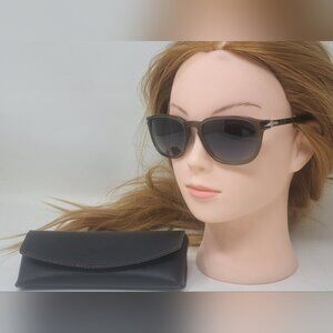 Persol Women's Sunglasses Dark Olive Gray Gradient PO 3019-S 52-18-140 3N